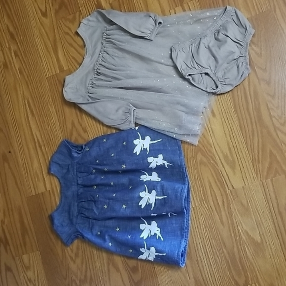 2 gap‎ dress 6-12mo lot